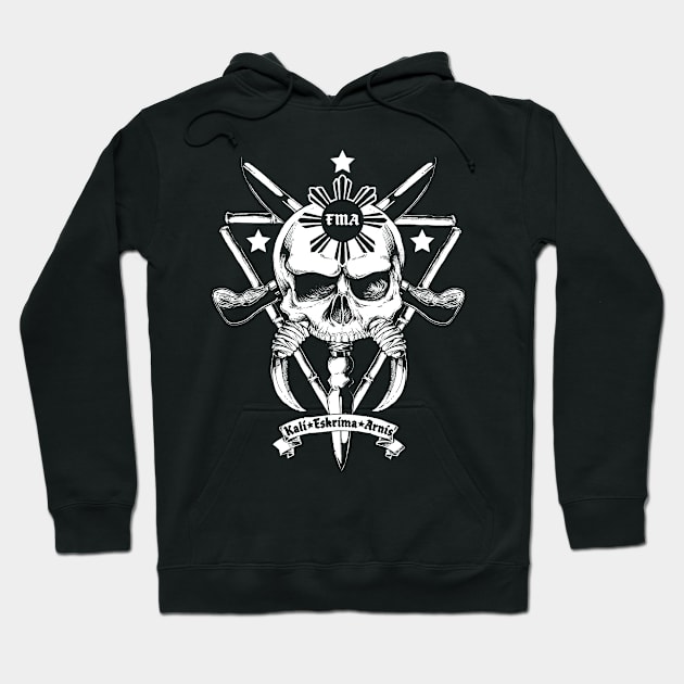 Eskrima Kali Arnis Hoodie by Black Tee Inc